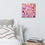 Thumbnail: Blessed Patchwork Quilt by Tiffany Bohrer - 16x16 Archival Giclee Canvas