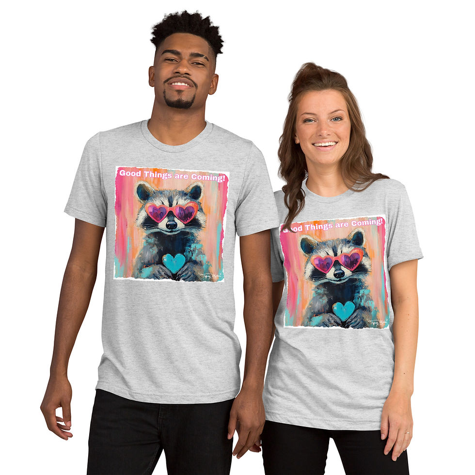 Thumbnail: GOOD THINGS ARE COMING  by Tiffany Bohrer - Short sleeve t-shirt