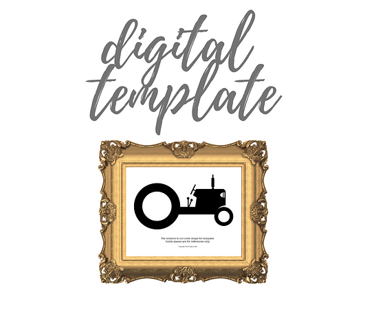 Tractor Template | tipsyartist