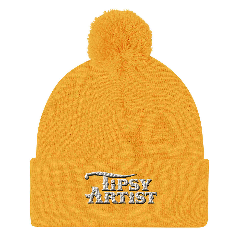 Thumbnail: Tipsy Artist Pom-Pom Beanie in Multiple Colors