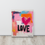 Thumbnail: LOVE Abstract I by Tiffany Bohrer - Archival Giclee Canvas