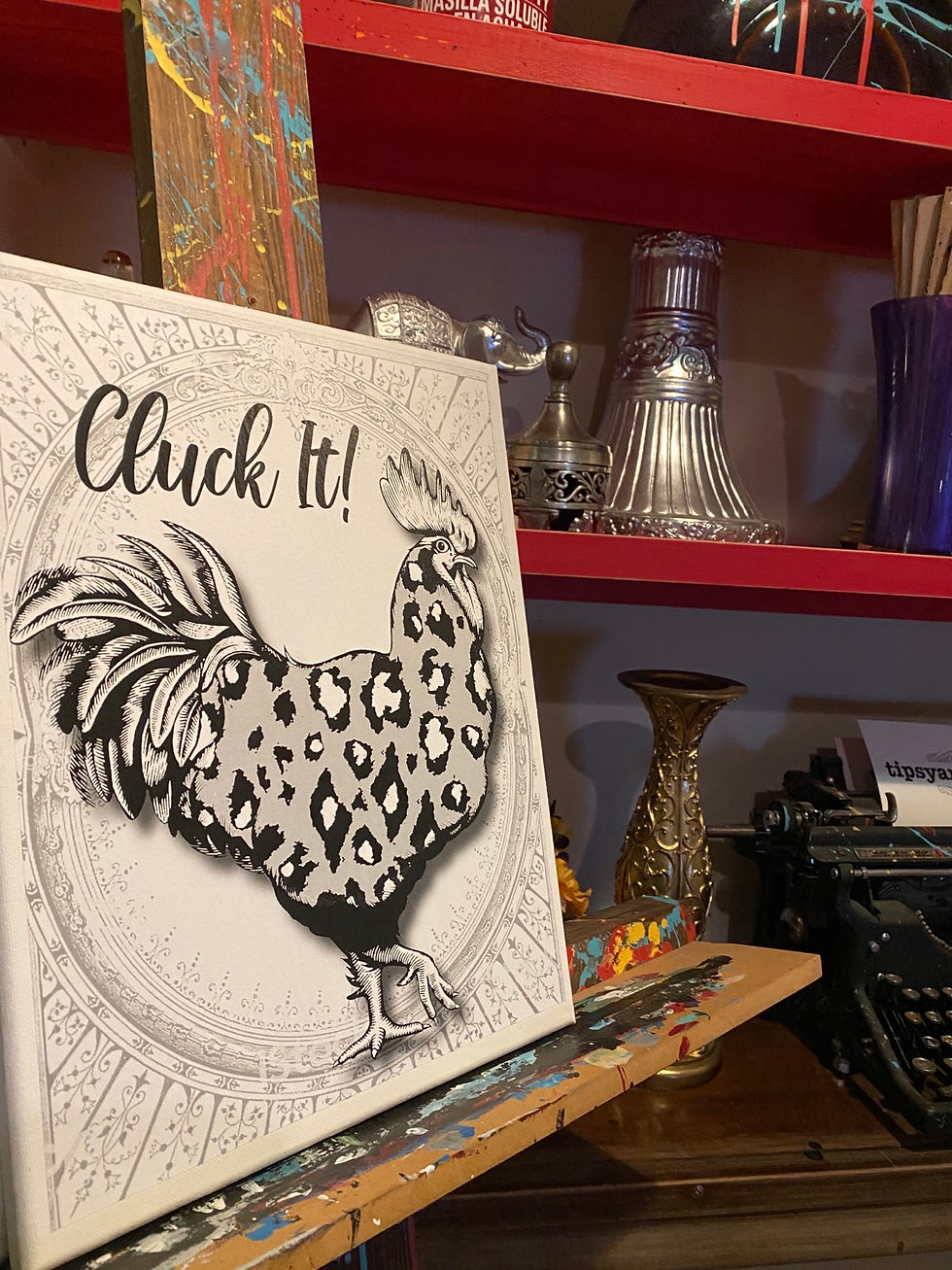 Thumbnail: DIY Line Art Cluck It!