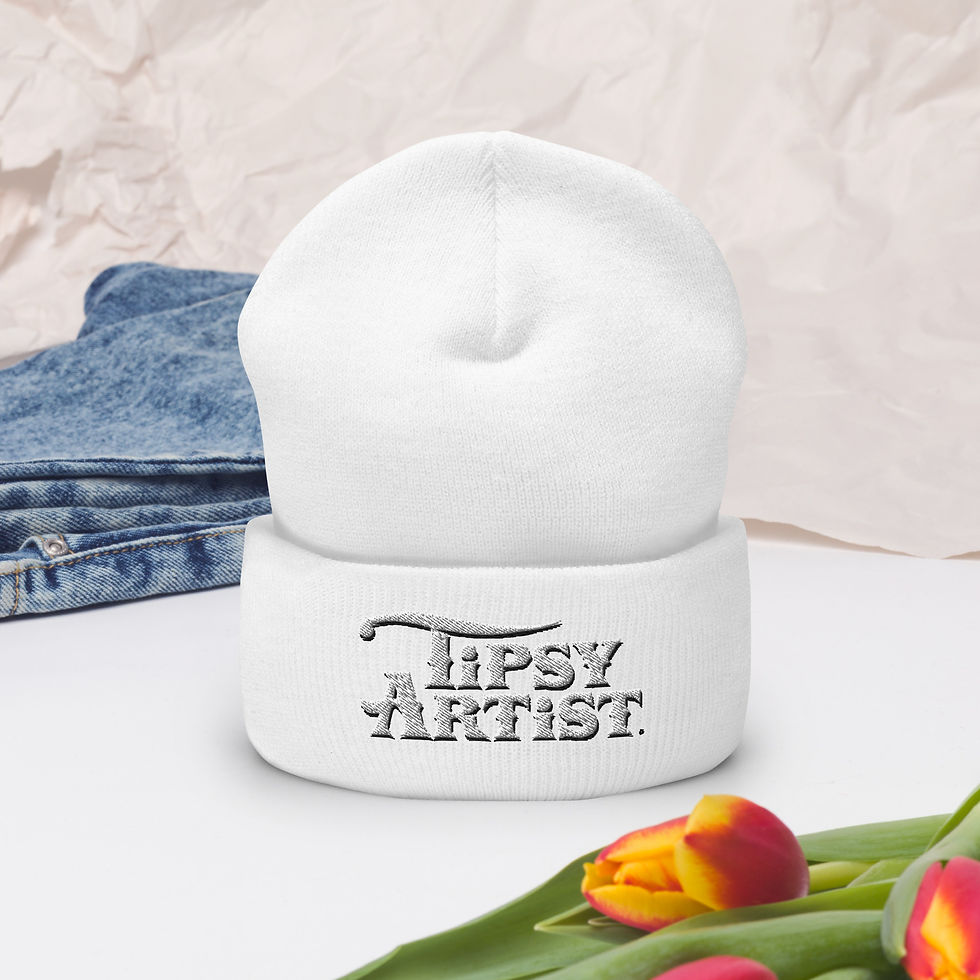 Thumbnail: Tipsy Artist Cuffed Beanie