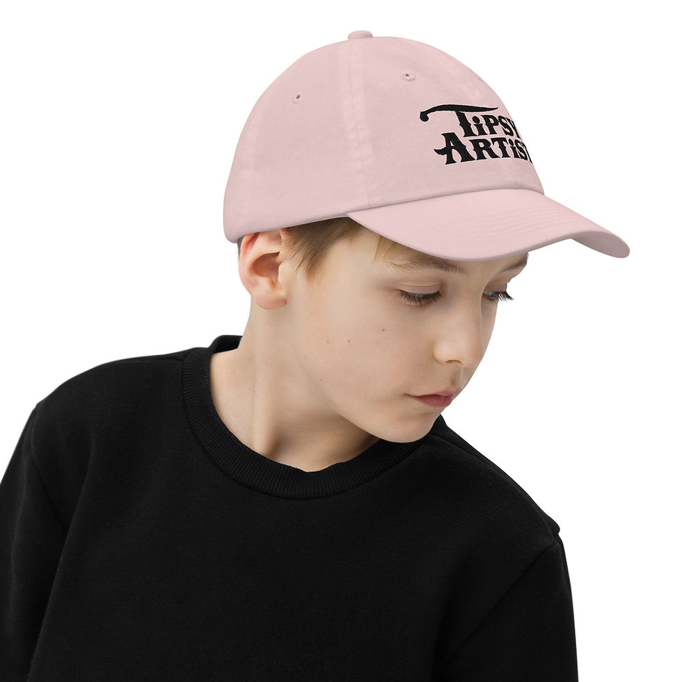 Thumbnail: Tipsy Artist Youth baseball cap