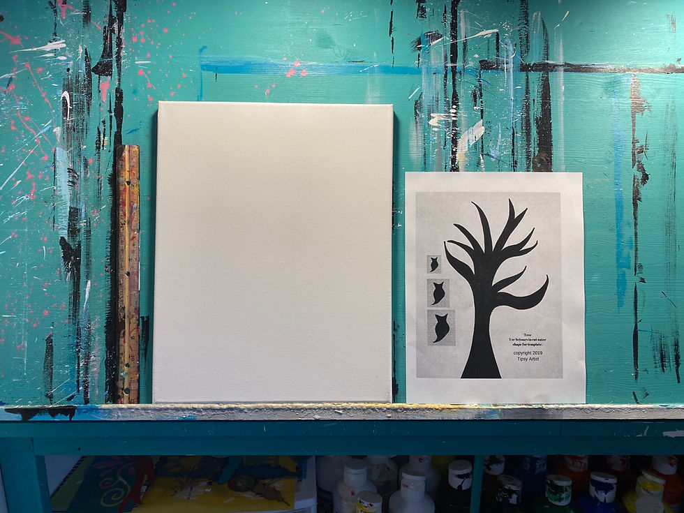 Thumbnail: Tree & Owls Template