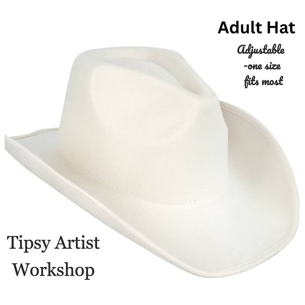 Thumbnail: 7/11/26 - Saturday ~Guthrie~  2:00 p.m. ~ Floral Cowgirl Hat Painting