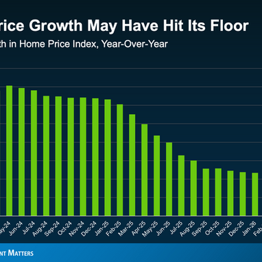 Home Price Appreciation May Be Picking Up Again