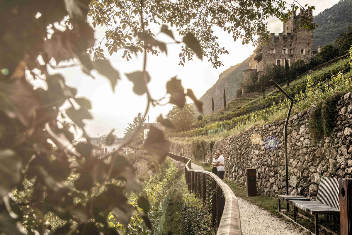 Wandern in Naturns, Garni Unterweggütl Bed & Bar Ba in's - Zimmer mit Frühstück und Pool bei Meran