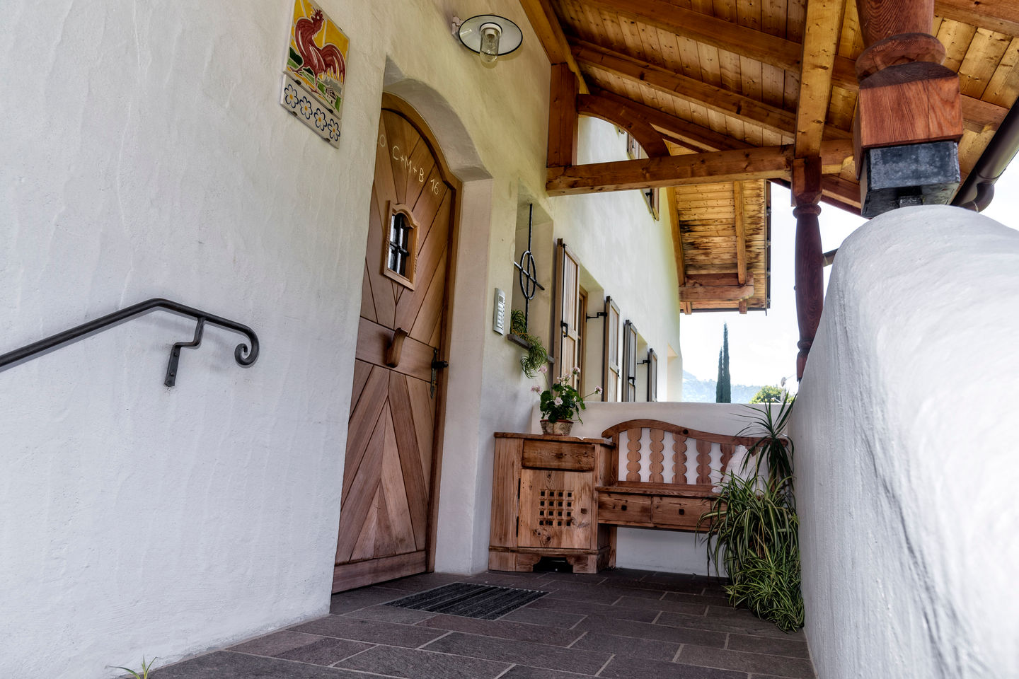Historischer Bauernhof mit Ferienwohnungen in Algund bei Meran