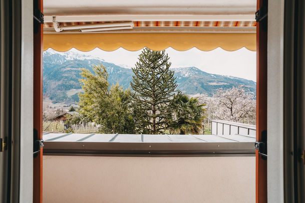 Zimmer mit Pool - Garni Unterweggütl - Bed & Bar Ba ins in Naturns, Südtirol