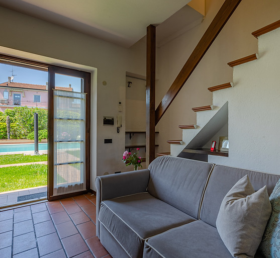 Ferienhaus Casa Vecchio Mulino 1 am Gardasee mit privatem Freibad, für Familienurlaub oder Urlaub mit Hund in Peschiera del Garda