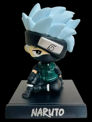 Naruto Kakashi Hatake Bobblehead cum Mobile Holder | Trinketskart
