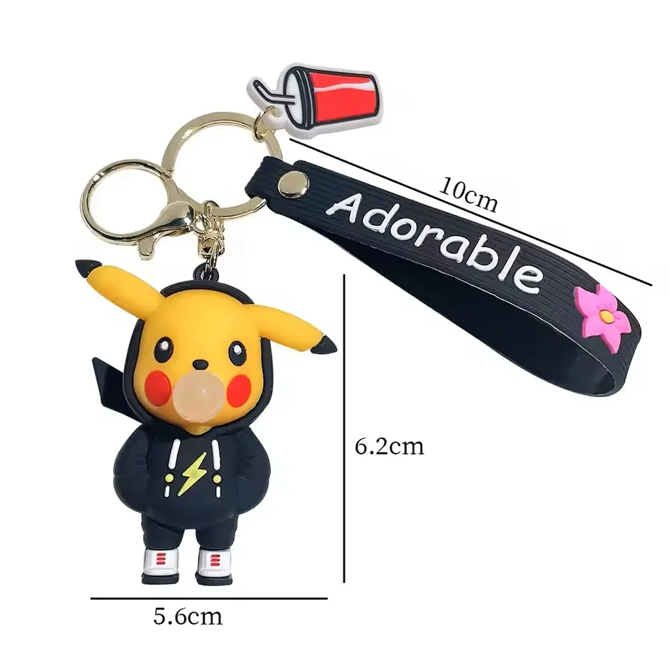 Thumbnail: Standing Pikachu Keychain