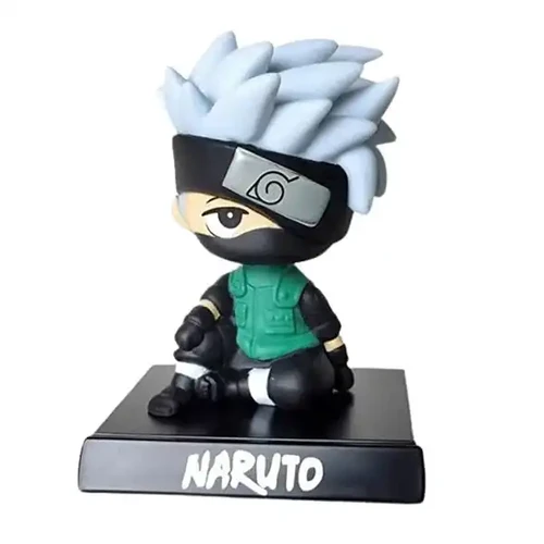 Naruto Kakashi Hatake Bobblehead cum Mobile Holder | Trinketskart