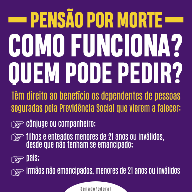 Pensão por morte. Você sabe como funciona?