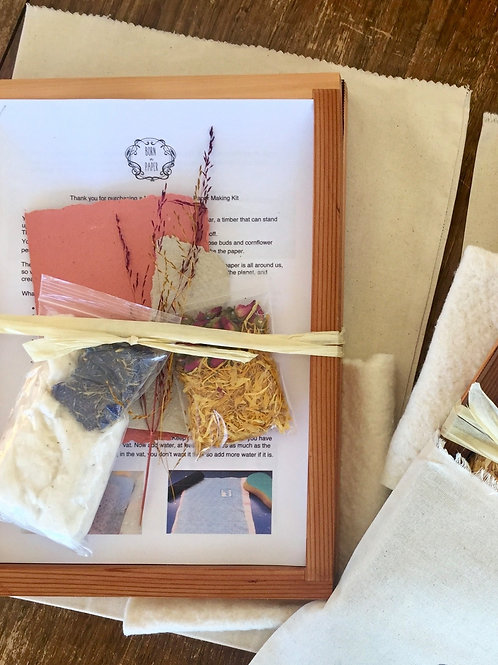 Paper Making Kits and Handmade Paper | www.borninpaper.com.au