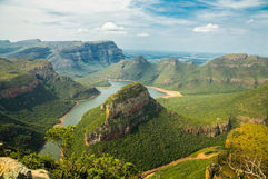 Incredible views over the Blyde river canyon