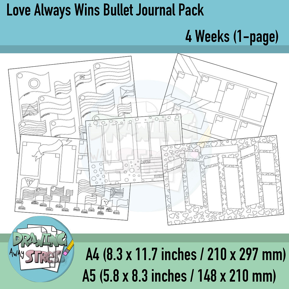 Thumbnail: Love Always Wins Bullet Journal Pack