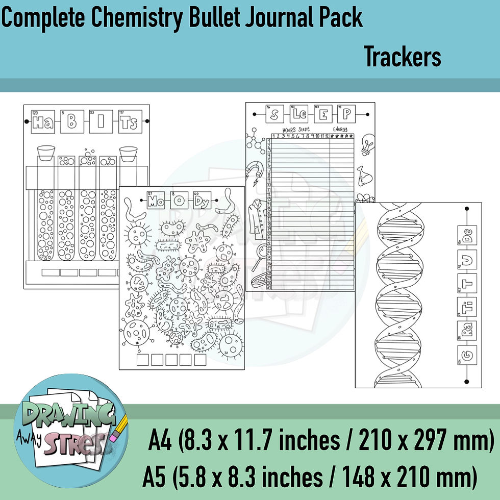 Thumbnail: Complete Chemistry Bullet Journal Pack