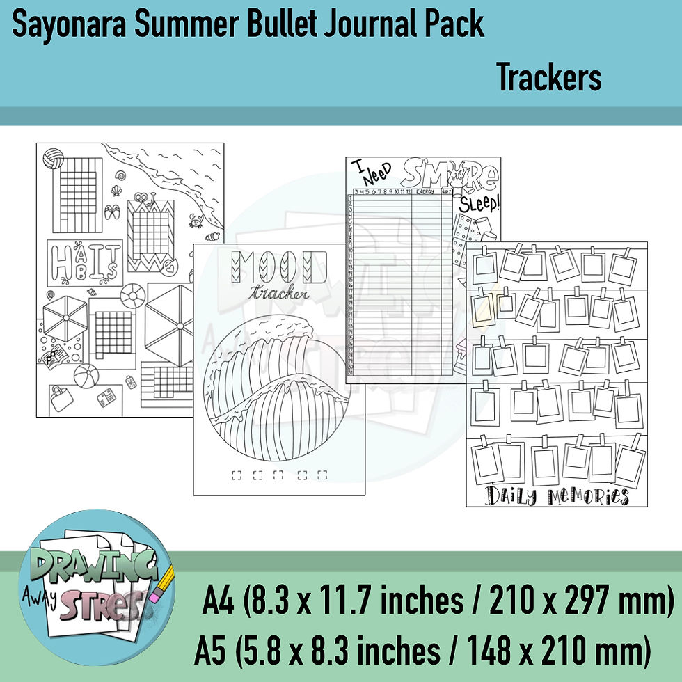 Thumbnail: Sayonara Summer Bullet Journal Pack