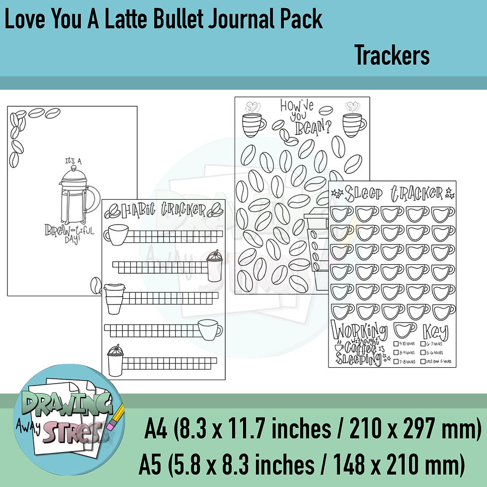 Thumbnail: Love You A Latte Bullet Journal Pack