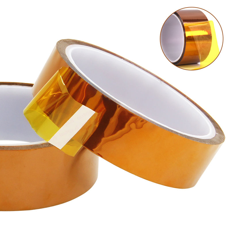 30m Long Gold Finger High Temperature Resistant Tape Polyimide Tape Multi Size P