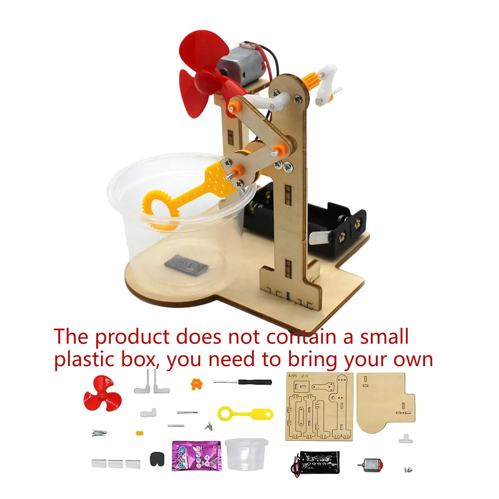 Science Experiment Toy Early Learning Toy Technology Small Production Wooden Toy