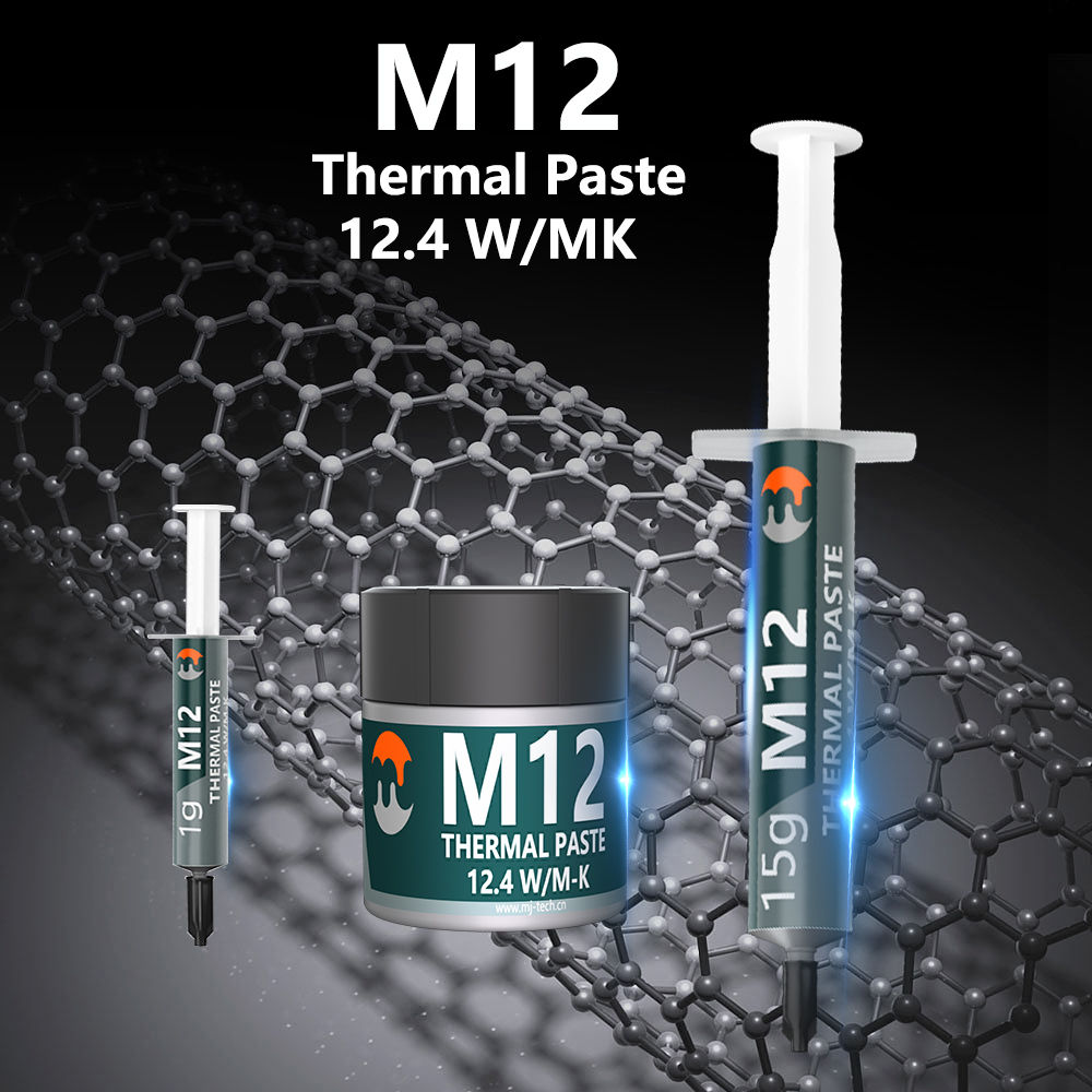 MJ Thermal Paste Performance Thermal Conductive Grease Paste 12.4 W/MK 1/4/8/15/
