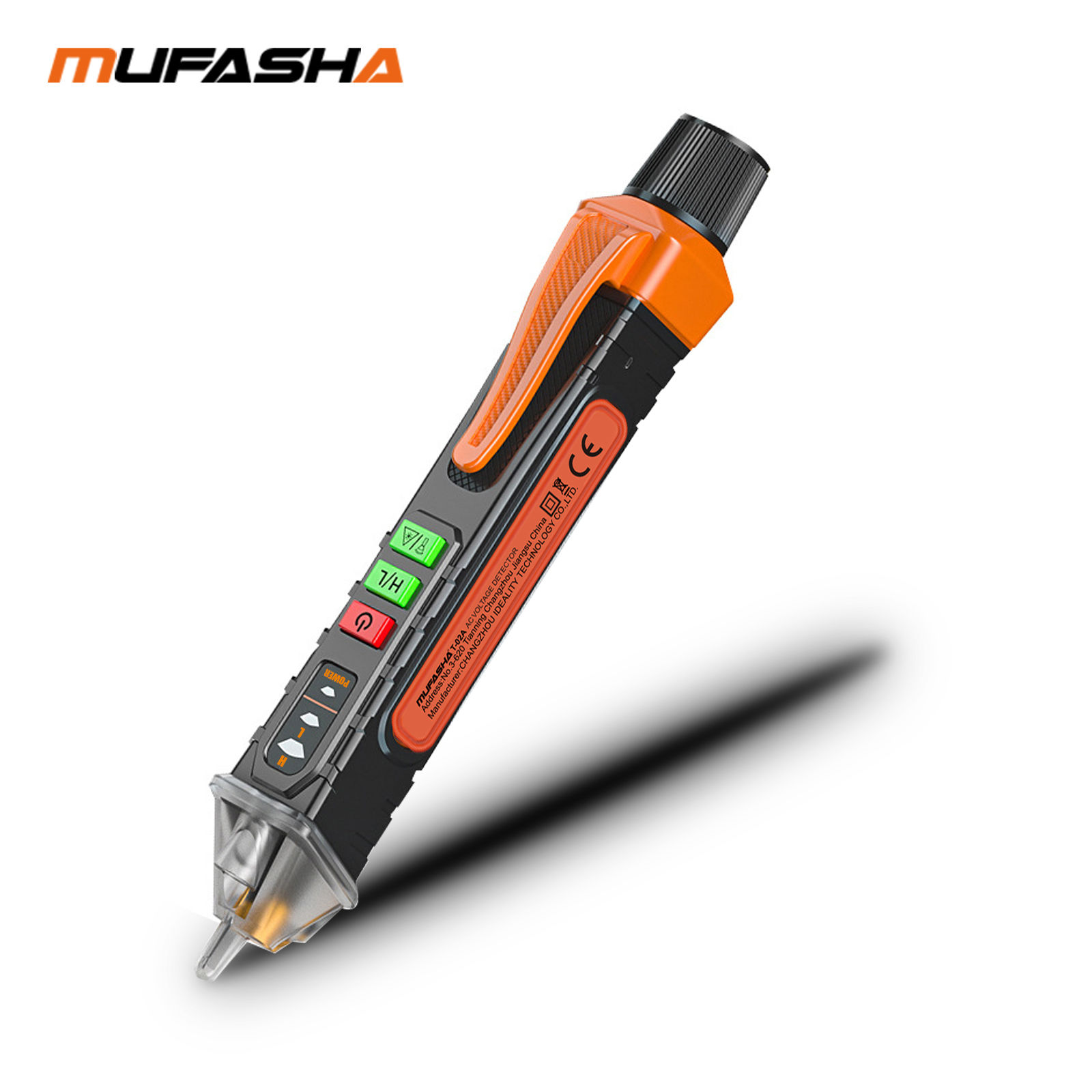 MUFASHA Non-Contact Voltage Detector Electrical Pen AC Voltage Tester Smart Brea
