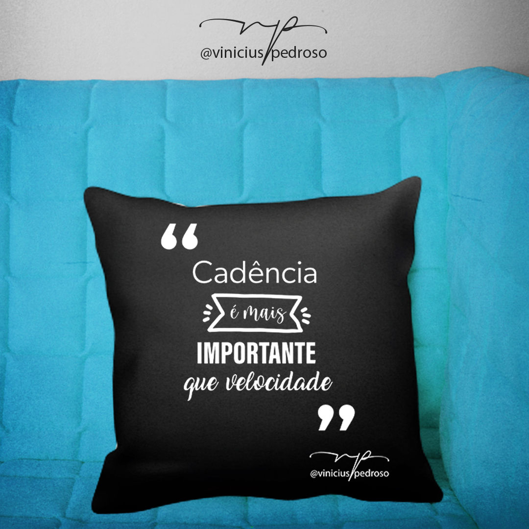 "Cadência é mais importante que velocidade"
