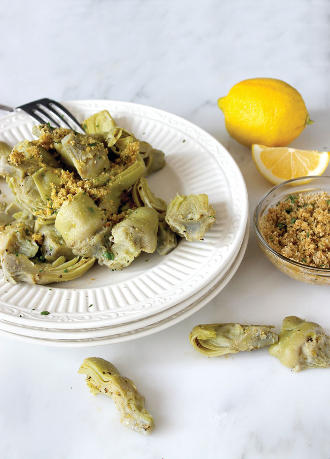 Deconstructed Stuffed Artichokes