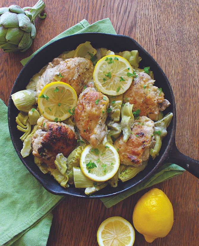 Lemon Artichoke Chicken