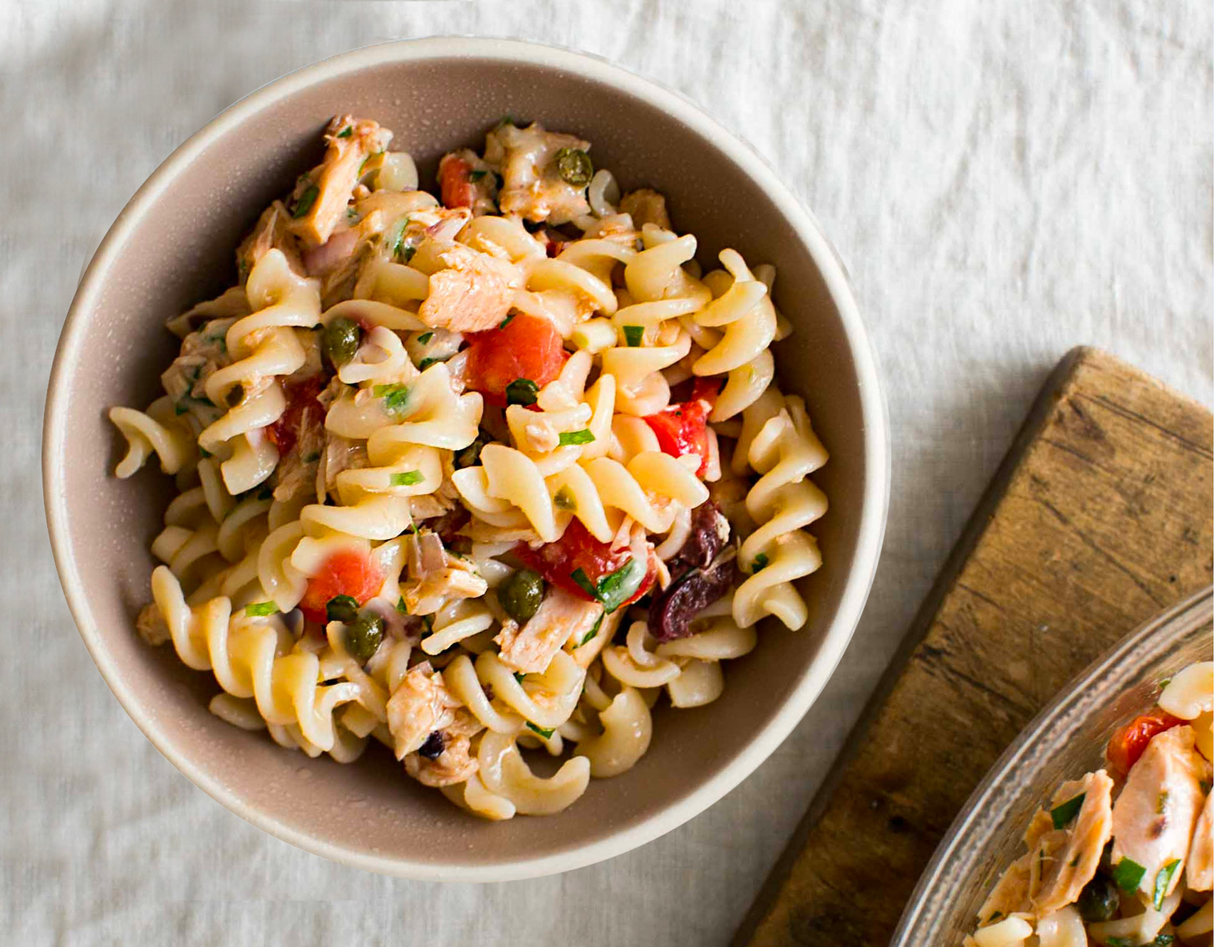 Mediterranean Tuna Pasta Salad