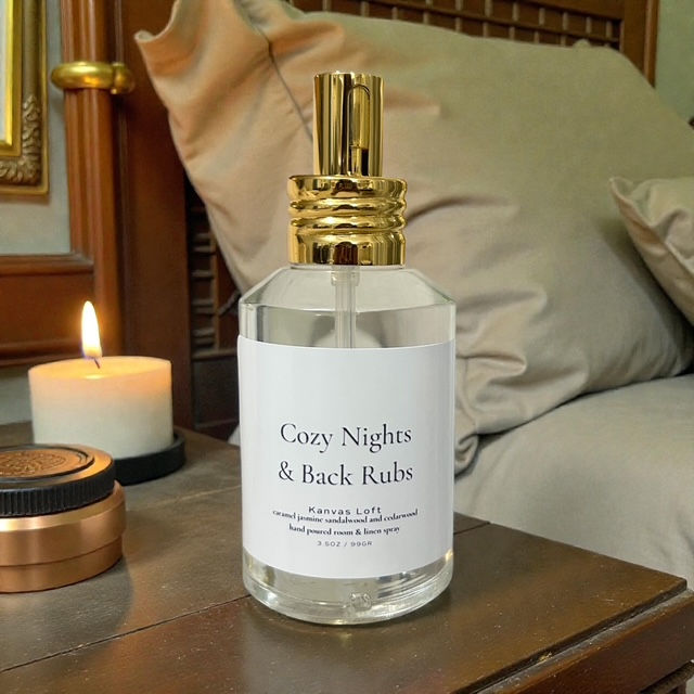 Thumbnail: Cozy Nights and Backrubs Room & Linen Spray