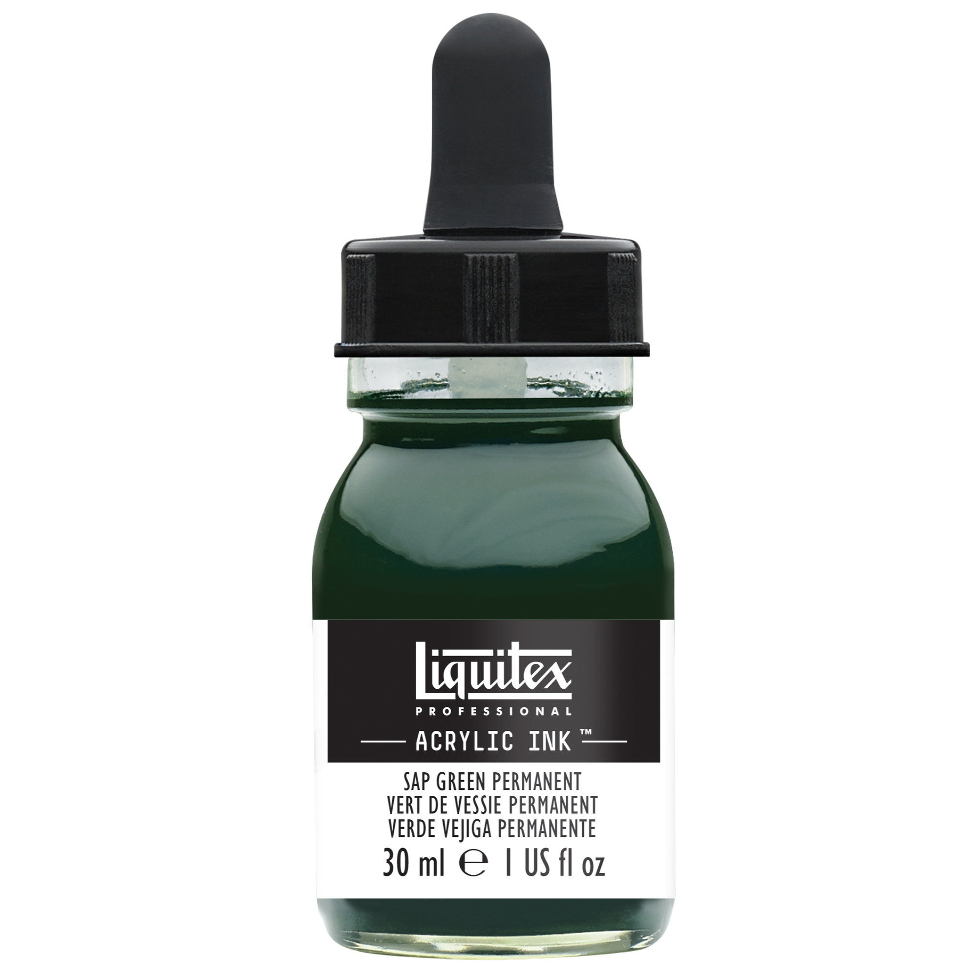 LIQUITEX ACRYLIC INK (315 SAP GREEN PERMANENT )