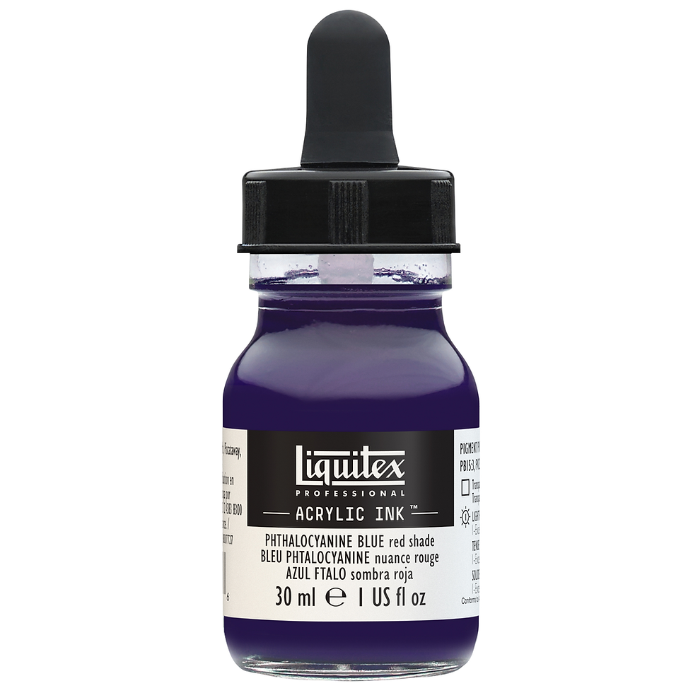 LIQUITEX ACRYLIC INK (PHTHALOCYANINE BLUE RS)
