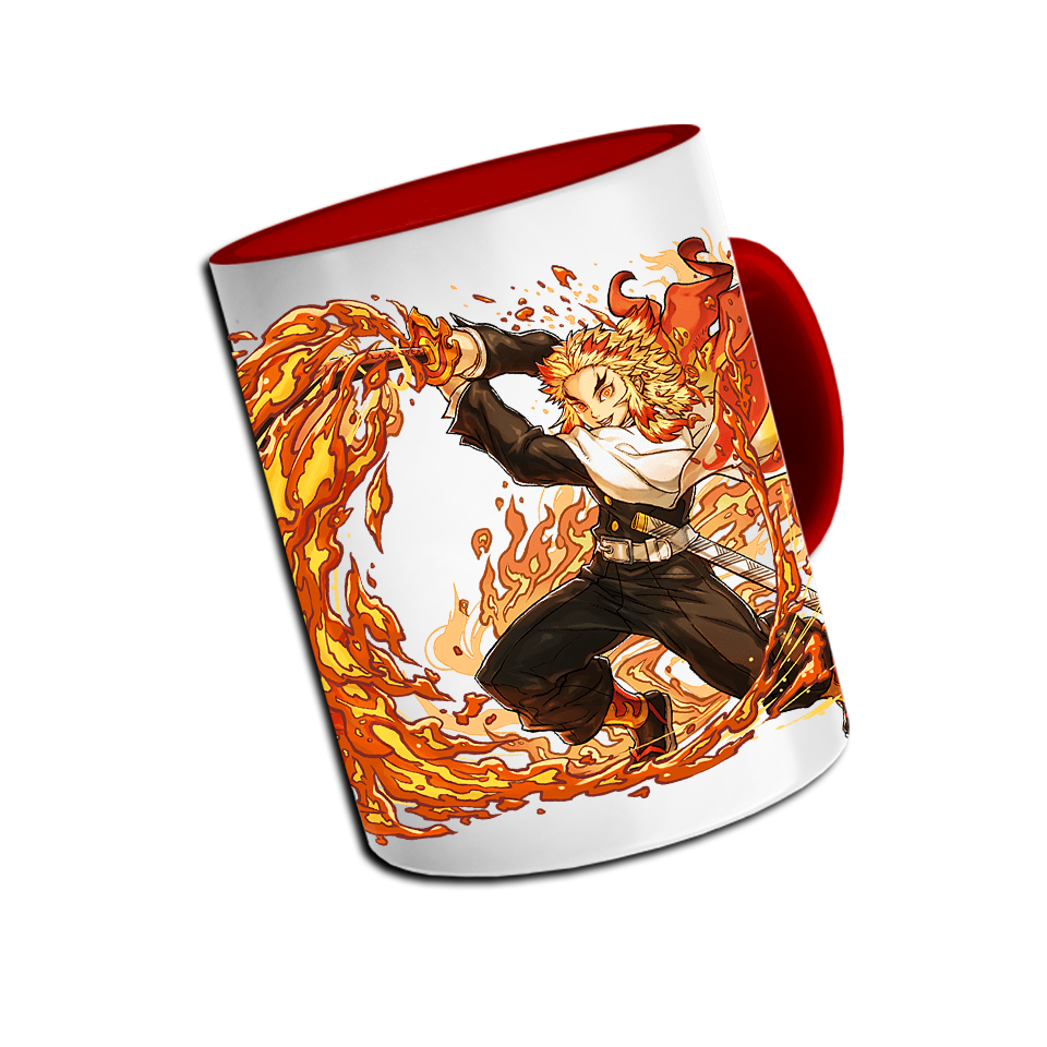 Demon Slayer - Kyojuro Rengoku - Respiração das Chamas - Segunda Forma