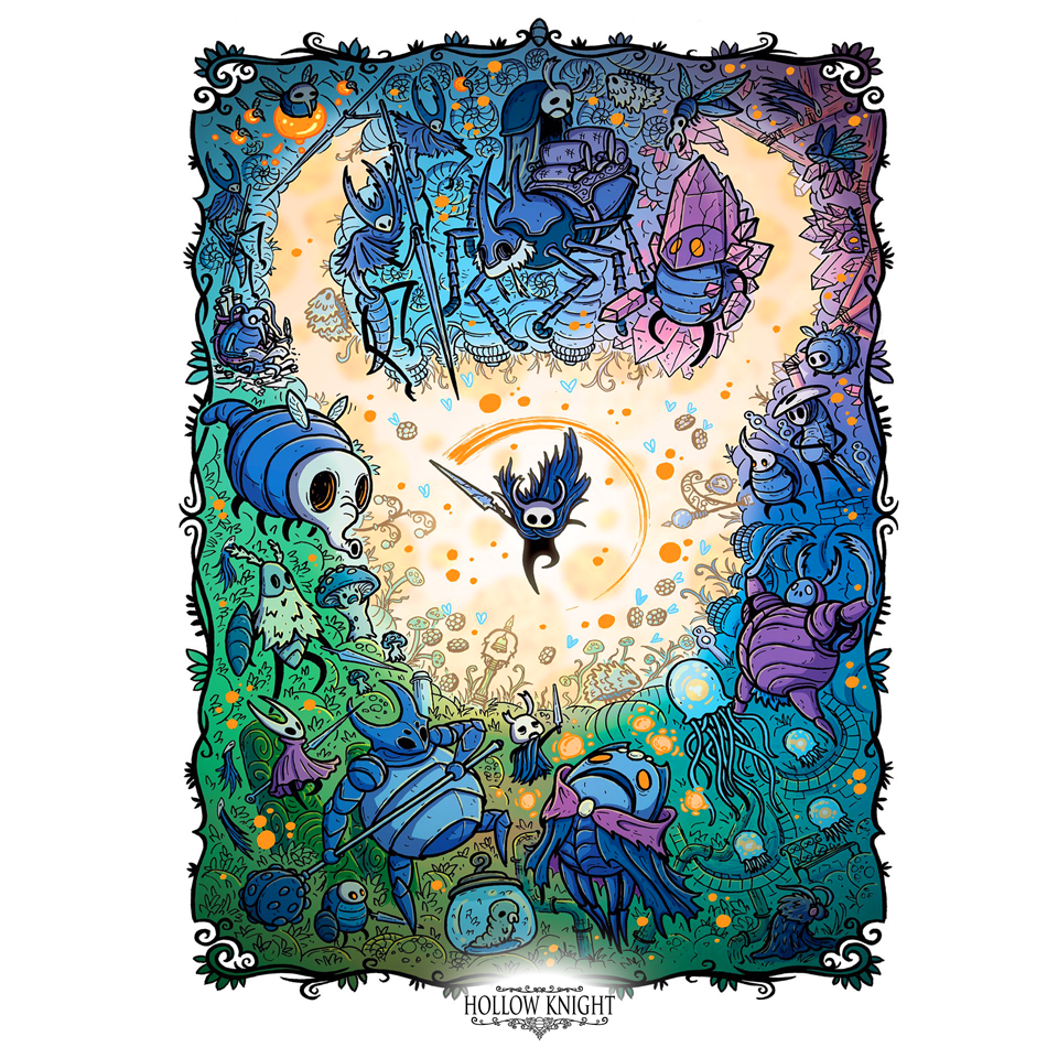 Miniatura: Illustrations - Hollow Knight