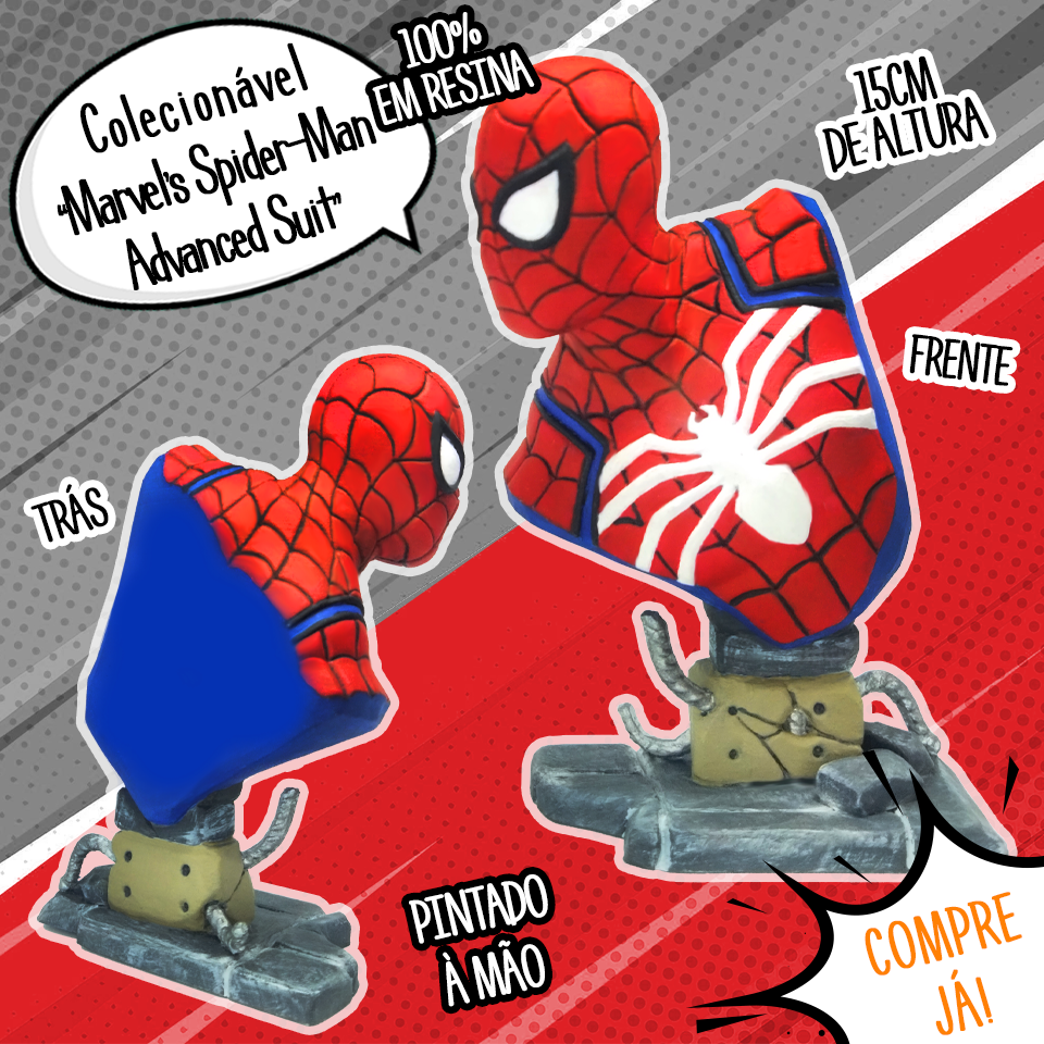 Miniatura: Marvel's Spider-Man (Homem Aranha) - Advanced Suit