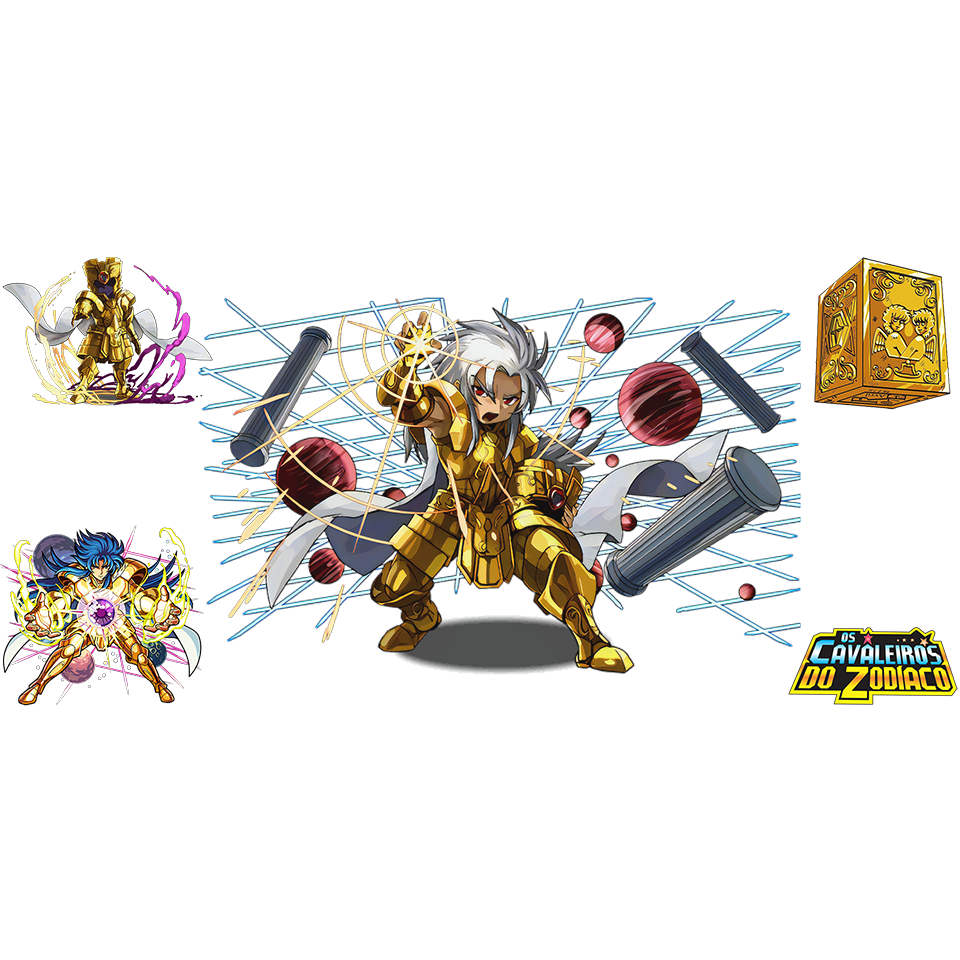 Miniatura: Cavaleiros do Zodíaco - Cavaleiros de Ouro - Saga de Gêmeos