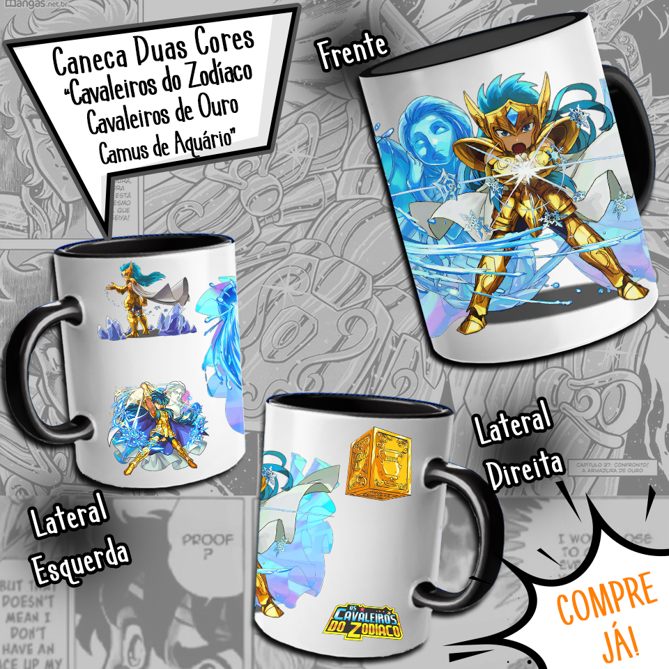 Miniatura: Cavaleiros do Zodíaco - Cavaleiros de Ouro - Camus de Aquário