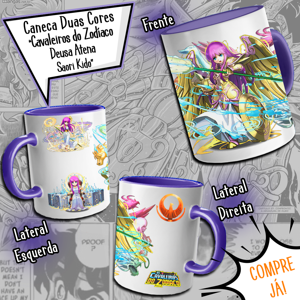 Miniatura: Cavaleiros do Zodíaco - Deusa Atena - Saori Kido