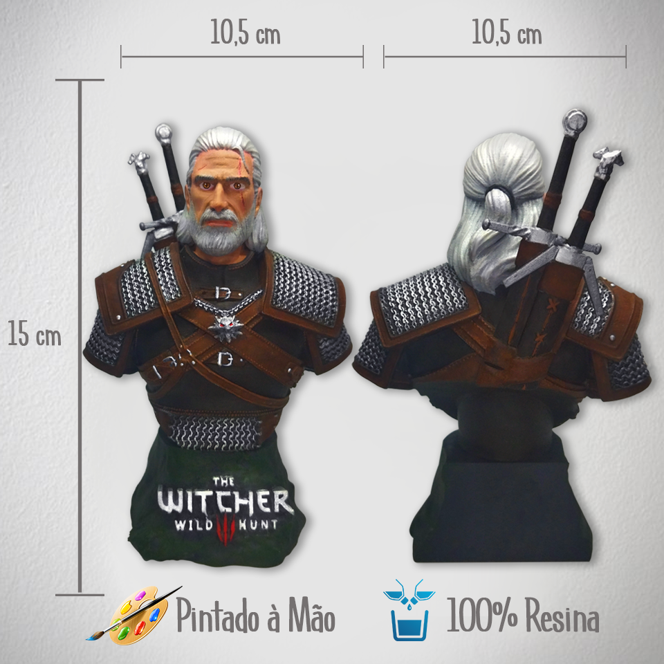 Miniatura: The Witcher 3 - Geralt de Rívia