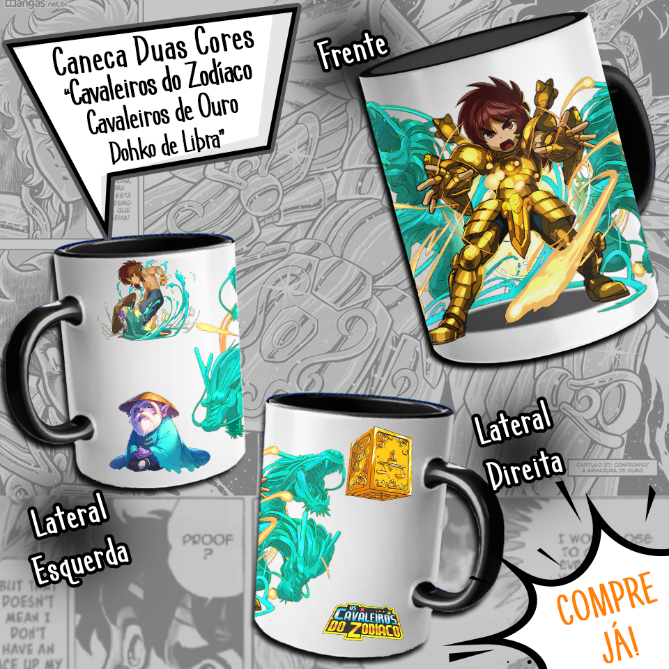 Miniatura: Cavaleiros do Zodíaco - Cavaleiros de Ouro - Dohko de Libra