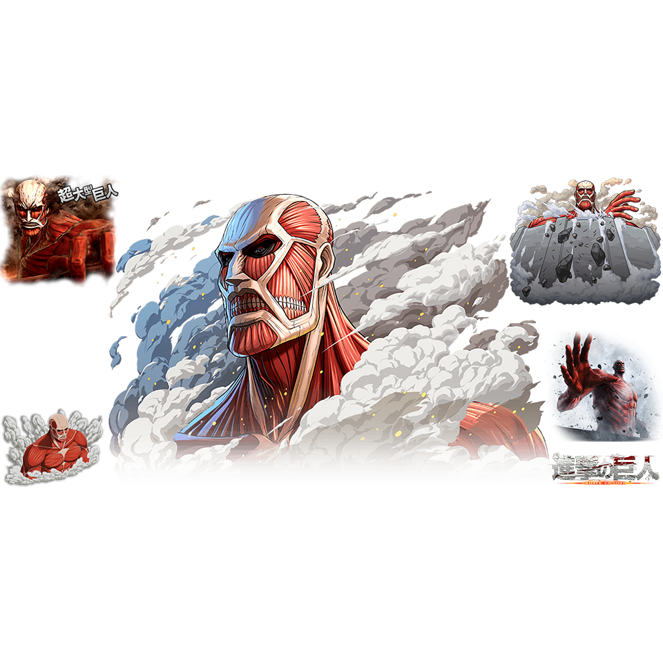 Miniatura: Attack on Titan - Titã Colossal