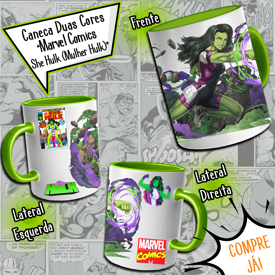 Miniatura: Marvel Comics - She Hulk (Mulher Hulk)