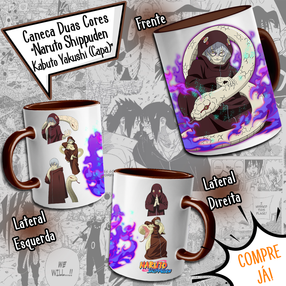 Miniatura: Naruto Shippuden - Kabuto Yakushi (Capa)