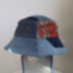 Thumbnail: 'denim dogs' bucket hat #1