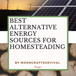 Best Alternate Energy Sources for Homesteads