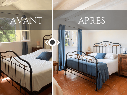 photographie avant après immobilier hôtel